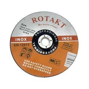 DISC ABRAZIV POLIZARE INOX DEGAJAT 180X6X22.2