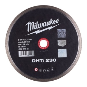 Disc diamantat DHTi 230, 230 mm, pentru ceramica, MILWAUKEE®