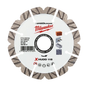 Disc diamantat Premium Speedcross X-HUDD, 115mm, 4932492147 Milwaukee