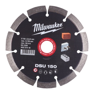 Disc diamantat Universal DSU, 150mm, 4932373148 Milwaukee