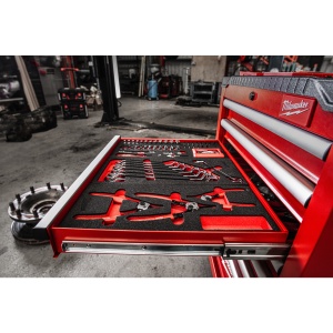 Dulap de scule mobil, cu 7 sertare, metalic, 69 cm, SRC27/7-1, 4932498252 Milwaukee - Img 4