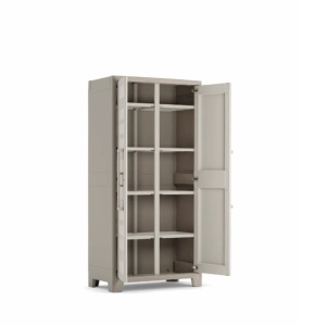 Dulap Inalt Bej/Nisipiu Multi-Space Keter Gulliver 80X44X182 - Img 3