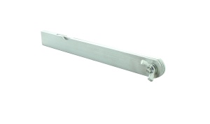 Echer reglabil din oțel 20 cm, Hedue - Img 2