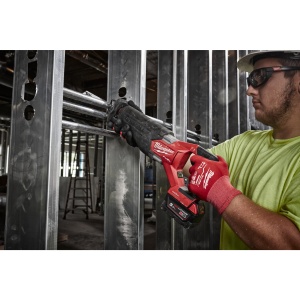 Fierăstrău sabie M18 FUEL™ ONE-KEY™ SAWZALL™ Milwaukee M18ONEFSZ-502X, cod 4933478294, 2 x M18 B5 acumulator, M12-18 FC încărcător, cutie HD - Img 4
