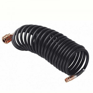 Furtun Spiralat 5 m Stanley 166005XSTN Aer Comprimat Ø6x8 mm - Img 2