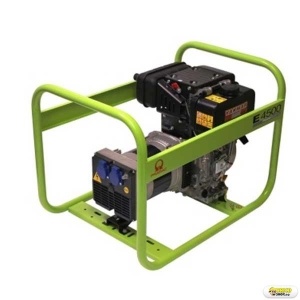 Generator E4500, Trifazic, 400/230V, 50Hz, Motor Yanmar Stage V, , Pornire manuala / Diesel, PA402TY3000, Pramac