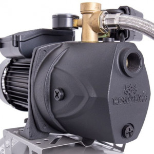 Hidrofor cu pompa autoamorsanta Wasserkonig FL528625, fonta, putere 1250 W, debit 5160 l/h, inaltime refulare 52 m, vas de expansiune 24 l - Img 3