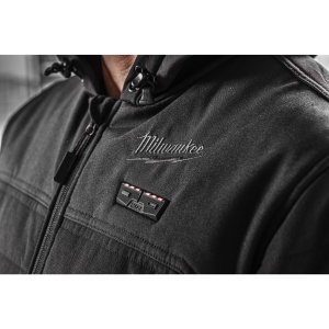 Jacheta Puffer incalzita HEXON, neagra, M12 HPJBL3-0, marimea S, 4932493837 Milwaukee - Img 2