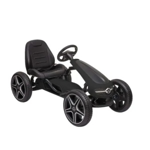 Kart cu pedale pentru copii HECHT Mercedes Benz, varsta copii 3-7 ani, negru