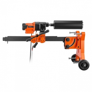 Masina de carotat umed/uscat cu suport cu roti, Diametru gaurire 20-305 mm, 3000 W, 12 x carote incluse - Img 3