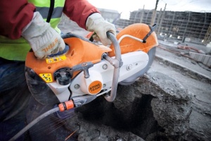 Masina de debitat STIHL TS 420, motor termic, 350 mm, putere 4.35 CP - Img 3