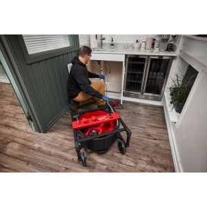Mașină de desfundare M18HSFSM-0 cu ax flexibil de mare viteză, fără acumulatori și încărcător, Milwaukee, cod 4933480721 - Img 2