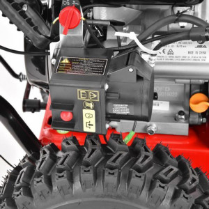 Masina de maturat HECHT 8680 SE, motor benzina, capacitate cilindrica 196 CC, latime maxima de lucru 80 cm, fara accesorii - Img 3