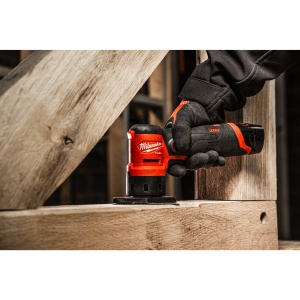 Masina de slefuit subcompacta M12 FDSS-422X, talpa pentagrama 88.8 x 63.5 mm, oscilatie 1.5 mm, Milwaukee, cod 4933479681
