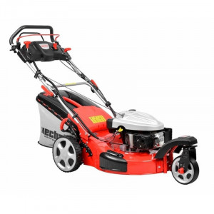 Masina de tuns iarba pe 3 roti Hecht 5563 sxe 5 in 1 4.9 cp latime 56 cm pornire electrica