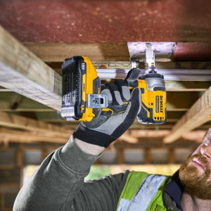 Masina insurubat cu impact sub compacta DeWalt DCF809D2T brushless, 18V XR 2x 2 Ah in TSTAK - Img 4