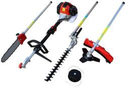 Motounealta multifunctionala Media Line MCM 4326 E (motocoasa + emondor + trimmer gard viu), 1.7 CP, 43 cmc, benzina, 2 timpi