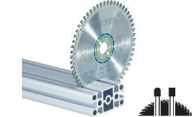 Panza de ferastrau ALUMINIUM/PLASTICS HW 160x2,2x20 TF52, Festool - Img 2