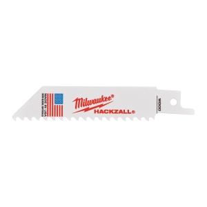 Panza sabie HACKZALL™, lemn si PVC, 100mm, 6Tpi, 5buc, 48475460 Milwaukee