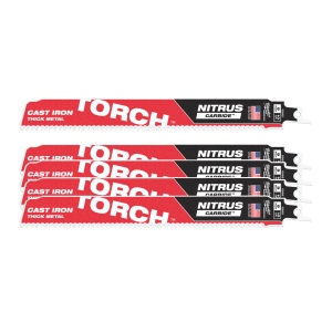 Panza sabie TCT TORCH NITRUS CARBIDE™, metal, 230mm, 10Tpi, 5bc, 48476552 Milwaukee