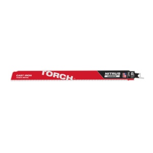 Panza sabie TCT TORCH NITRUS CARBIDE™, metal, 300mm, 10Tpi, 1bc, 48476253 Milwaukee