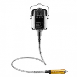 Polizor cu arbore flexibil si pedala, 1000 W, Turatie 30000 rpm, lungime ax 89 cm, 31 accesorii - Img 3
