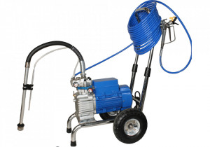 Pompa airless cu membrana, Bisonte PAZ-6860E, pentru zugravit si vopsit debit 4 l/min. motor 1800W - Img 4