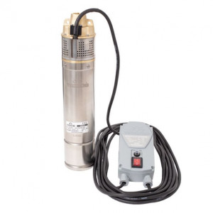 Pompa submersibila periferica Wasserkonig SI13055, diametru 4", 1800 W, debit 3300 l/h, inaltime refulare 130 m - Img 2