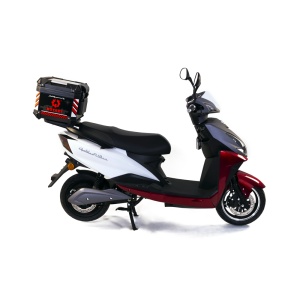 Scuter Rotakt Galileo Ultra, Viteză maximă 45Km/h, Autonomie pana la 45Km, Putere 2400W, Acumulatori 72V / 30Ah, Timp de încărcare 6-8h, KeyLess Go, USB, NFC/Bluetooth