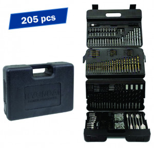 Set 205 burghie cu biti HYUNDAI HY-65205