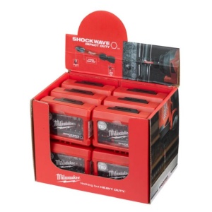 Set biti pentru insurubat Shockwave Impact Duty, hex 1/4", 32 buc, MILWAUKEE® - Img 3