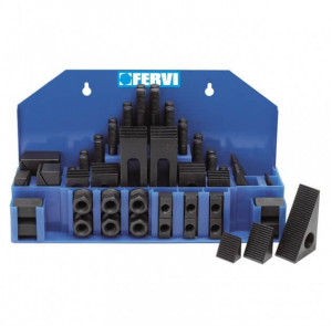 Set dispozitive de fixare, K001/18, Fervi