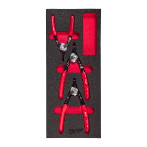 Set insertie spuma cu clesti pentru inele de siguranta, 3buc, 4932493632 Milwaukee