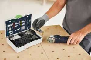 Setul de pânze de ferăstrău pentru scula electrică oscilatoare multifuncţională SYS3 S 76-OSC-SORT/7, Festool - Img 3