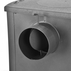 Soba pe lemne Hecht vervis 5-7 kw diametru evacuare 120 mm pentru lemne si bricheti - Img 3