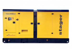 Stager YDSD440S3 Generator insonorizat 440kVA, 577A, 1500rpm, trifazat, diesel - Img 3