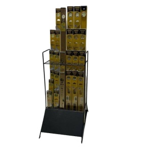 Stand metalic, expozor pentru boloboace, nivele, Vivatechnix VMD-1040, 58x42xH84cm - Img 7