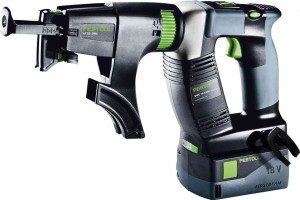 Surubelnita cu acumulator pentru constructii DURADRIVE DWC 18-4500 HPC 4,0 I-Plus, Festool - Img 3