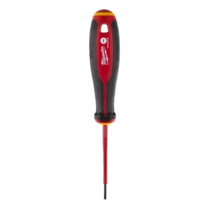 Surubelnita izolata VDE, PZ/SL1 x 80 mm, maner Tri-Lobe, MILWAUKEE®