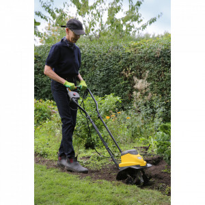 Texas EL-TEX 750 Minicultivator electric, 750W, 230V, latime lucru 28cm, adancime lucru 22cm - Img 2