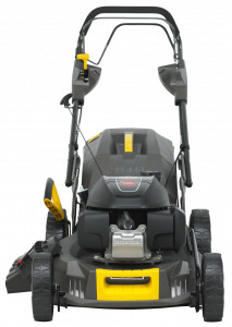 Texas Premium 5390TR/W masina de tuns gazonul motor Honda GCV170 benzina 4.8CP, EU V, autopropulsata, 530mm, 4in1, 4 viteze, sac 65l, reglaj central - Img 2