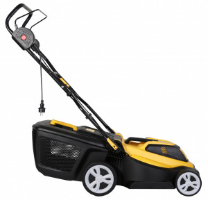 Texas TME1600, masina de tuns gazonul, motor electric, 1600W, latime lucru 380mm, reglaj central 6 trepte, sac 40 litri - Img 3