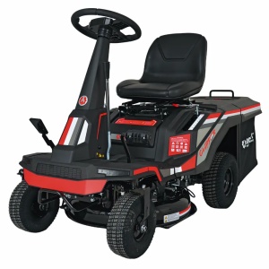 Tractoraș de tuns iarba Rotakt Clipper RMR24Q benzină, 7.5CP, pornire electrica, 610mm lățime de lucru, înălțime tundere 30 – 81cm