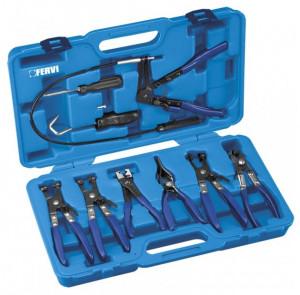 Trusa 9 scule reparatie auto 0603, Fervi