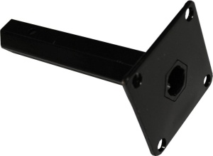 Tub / manicot profil hexagonal, 23 mm, lungime 170 mm, pentru roti motocultor, Rotakt - Img 2
