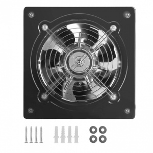 Ventilator evacuare pentru spatii comerciale, Regulator viteza, Otel, 48 W, 978 m³/h, diametru 203 mm - Img 2