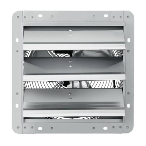 Ventilator evacuare pentru spatii comerciale, sere, depozite, Aluminiu, 45 W, 1800 m³/h, 380 x 380 x 190 mm