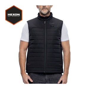 Vesta Puffer incalzita HEXON, neagra, M12 HPVBL3-0, marimea 2XL, 4932493846 Milwaukee