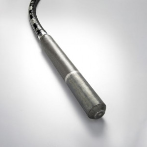 Vibrator de beton compatibil cu convertizor Wacker Neuson IE 58/42/5, cap vibrant 58 mm cu ranforsare metalica, lungime furtun 5 m, frecventa 200 Hz - Img 2