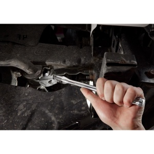 Antrenor cu clichet cu patrat de 3/8", cap pivotant, 4932479653 Milwaukee - Img 2